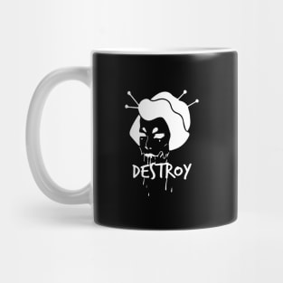 Destroy Geisha Zombie Mug